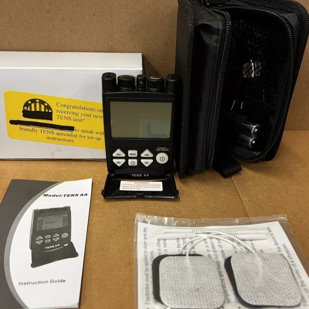 Twin Stim 2nd edition TENS 7000 & EMS 7500 Combo Unit Muscle Stimulator New!